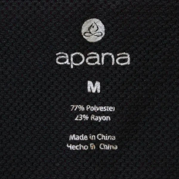 Apana Women's M Purple Mesh Racer Back Yoga/Workout Cap Sleeve Top