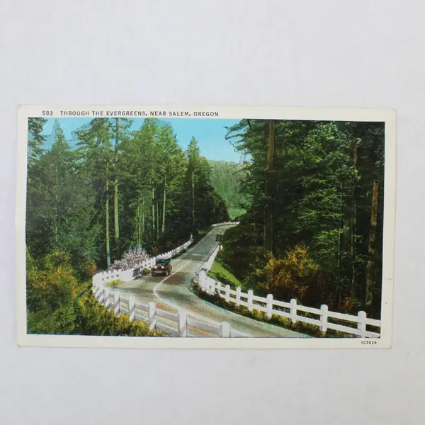 Lot Of 2 Pacific Highway Bridges Oregon Color Postcards Santiam Albany Salem