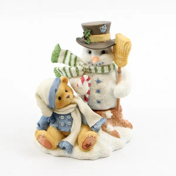 Cherished Teddies By Enesco "Friendship Never Melts Away" 1997 Mitch 269735