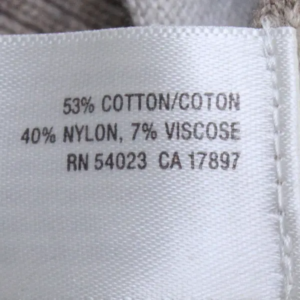 Old Navy Women's L Beige V-Neck Striped Button Up Long Sleeve Cardigan Sweater