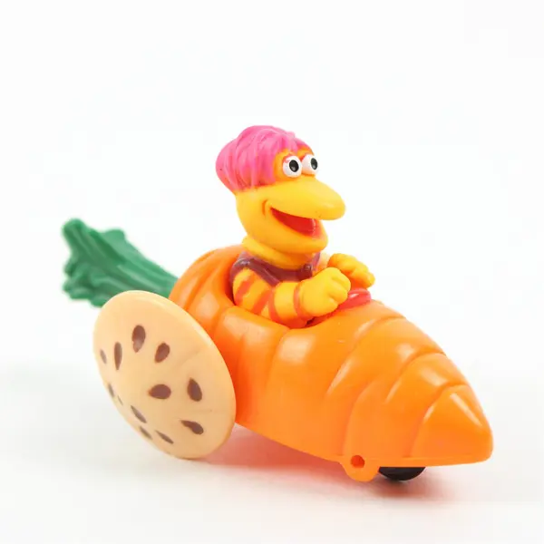 Lot of 2 1988 Vintage Fraggle Rock McDonald's Toys Gobo & Mokey Cars