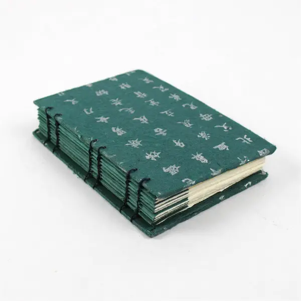 Lot of 5 Handcrafted Blank Page Books by Claudia Byington For Journaling Good