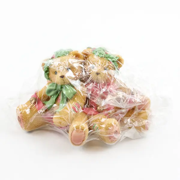 Cherished Teddies Enesco "Ring In The Holidays W/ Me" 1998 Bonnie/Harold 466301