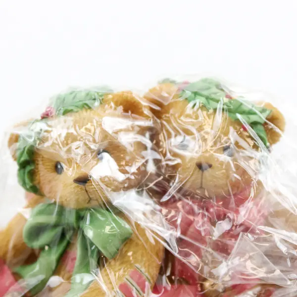 Cherished Teddies Enesco "Ring In The Holidays W/ Me" 1998 Bonnie/Harold 466301