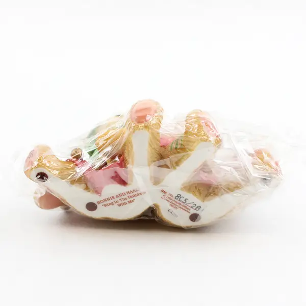 Cherished Teddies Enesco "Ring In The Holidays W/ Me" 1998 Bonnie/Harold 466301