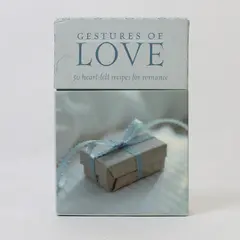 Gestures Of Love Cards With Box 50 Heartfelt Recipes for Romance Sue Riley Good
