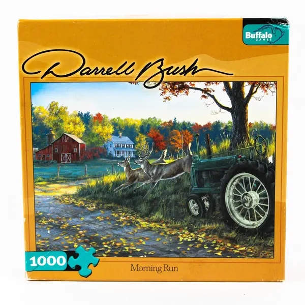Morning Run 1,000 Pc. Jigsaw Puzzle, 27"x20" Buffalo Games Complete