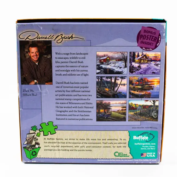 Morning Run 1,000 Pc. Jigsaw Puzzle, 27"x20" Buffalo Games Complete