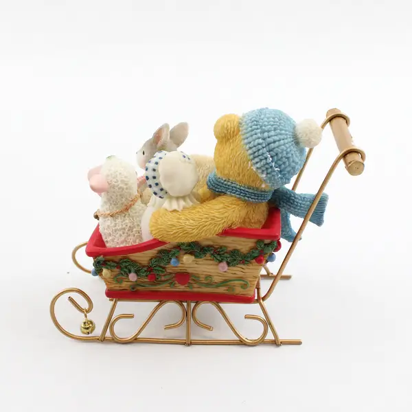 Cherished Teddies By Enesco "Look Out Snow! Here We Go!" 1999 Brian 533807