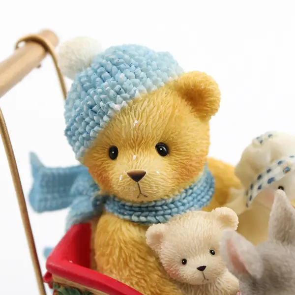 Cherished Teddies By Enesco "Look Out Snow! Here We Go!" 1999 Brian 533807