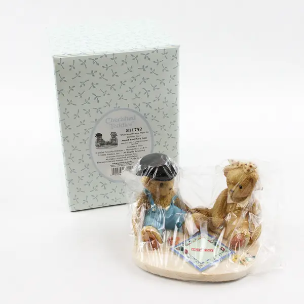 Cherished Teddies By Enesco 2000 "What Would Game Night Be Without You?" 811742