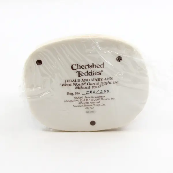 Cherished Teddies By Enesco 2000 "What Would Game Night Be Without You?" 811742