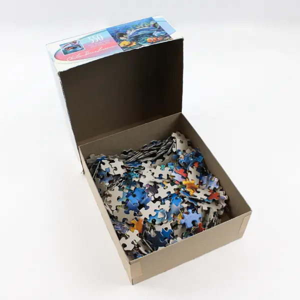 Mother's Miracle 550 Pc Jigsaw Puzzle, The Art of Lassen #97218, Complete