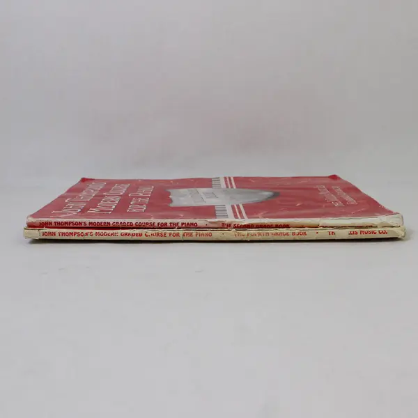 Lot of 2 Vintage John Thompson's Modern Course For the Piano 2nd & 4th Grade