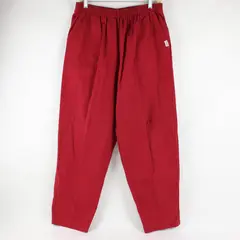 Vintage The Season Ticket Women's 30x26 Red Elastic Waist Pull On Pleated Pants