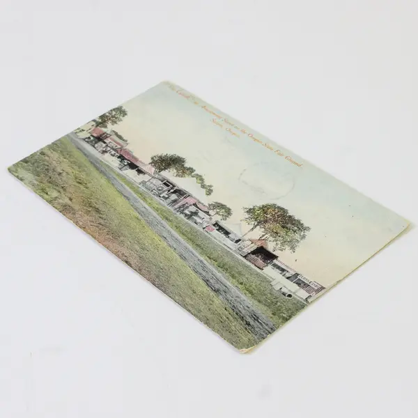 Collall Amusement Street Oregon State Fairground Salem Color Litho Postcard 1911