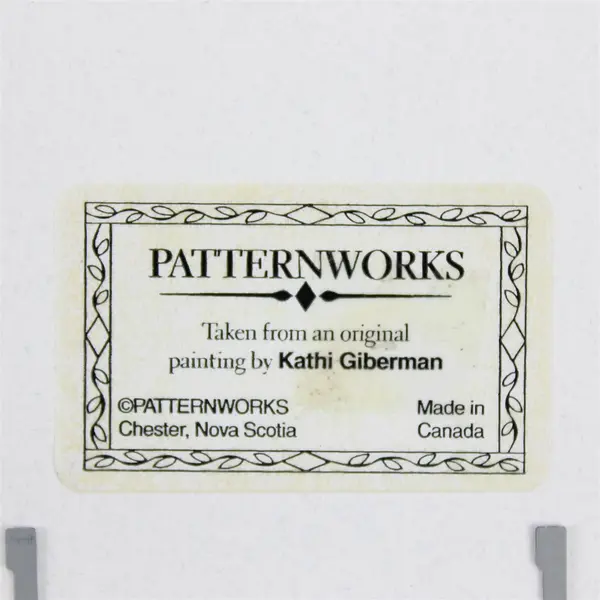 Pattern Works Tulip Garden Art Print by Kathi Giberman 5x5 inches