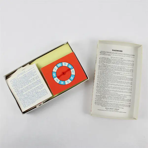 Vintage 1978 Password Game 20th Ed. by Milton Bradley, Complete