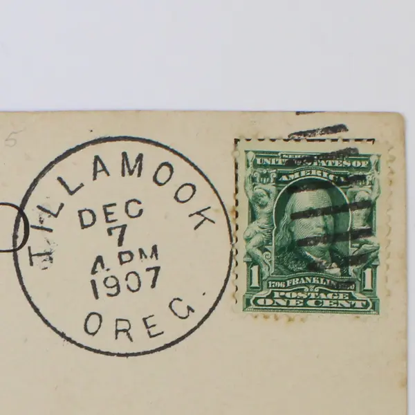 State Capitol Salem Oregon Colorized Litho Postcard 1907 DM Averill