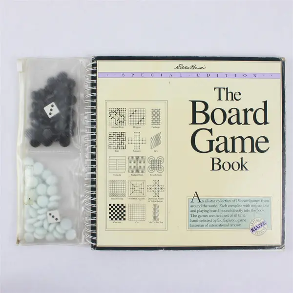 The Board Game Book 15 Classics  Eddie Bauer 1991 Special Edition Vintage