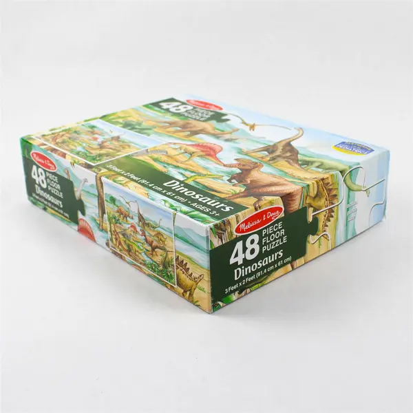 Melissa & Doug Dinosaurs Floor Puzzle 48 Pcs. 36" x 24" complete #0421 