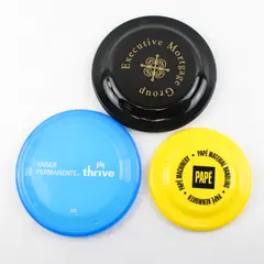 Lot of 3 Frisbees Flying Discs 2 Regular + 1 Mini Used Beach Park Backyard