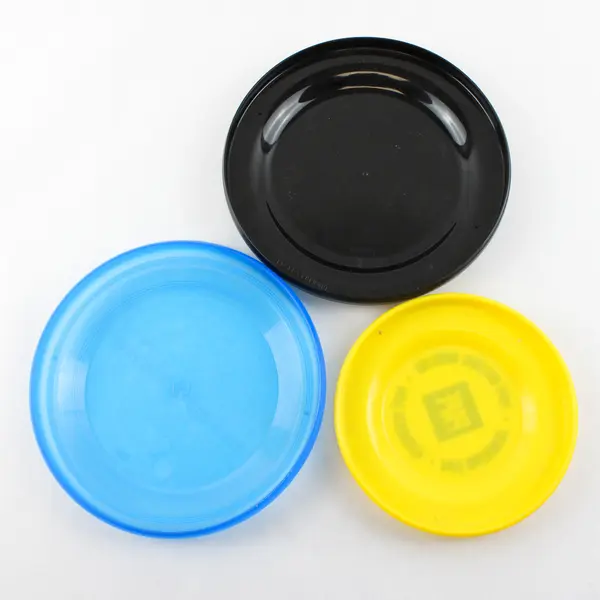 Lot of 3 Frisbees Flying Discs 2 Regular + 1 Mini Used Beach Park Backyard