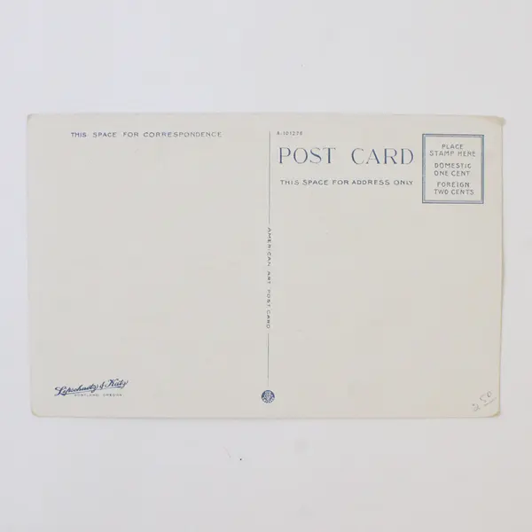 Lot Of 2 Portland Oregon Temple Litho Postcards Scottish Rite Temple Elks 