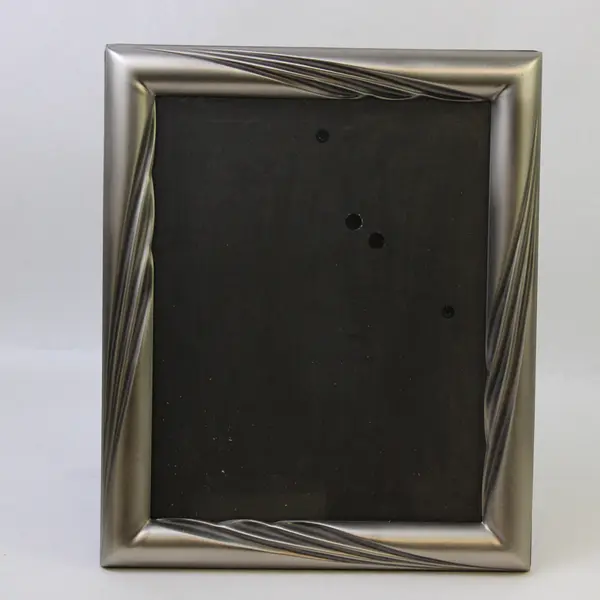 Ornate Silver Swirl Design Picture Frame for 7.8"x9.8" Size Photos, Decorel