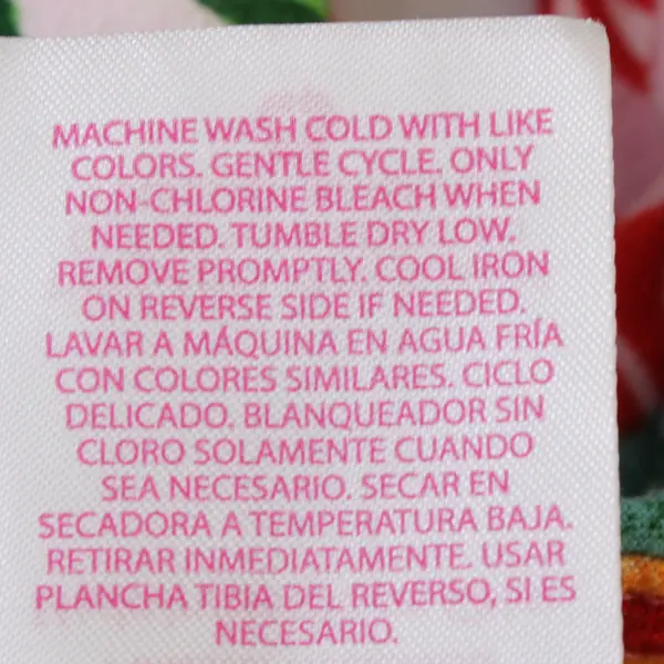 No Boundaries Multicolor Tropical Floral Print Leggings Women's Large 11-13