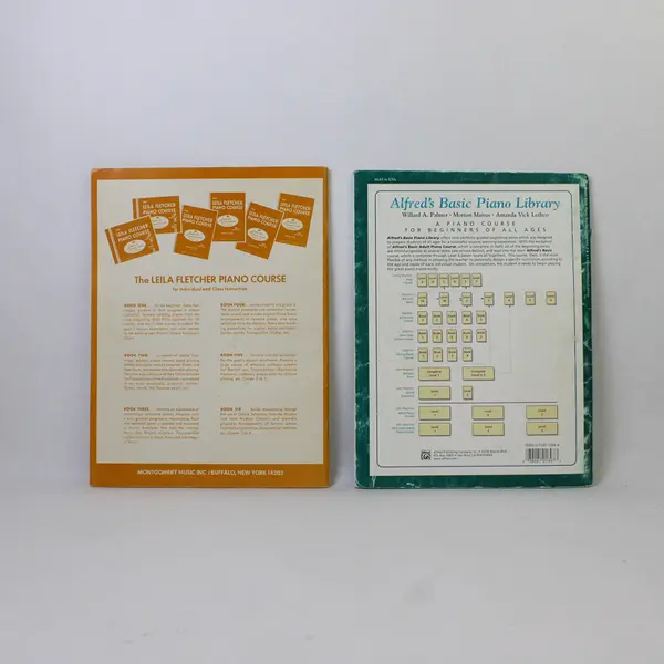 Lot of 2 Vintage Level 2 and 3 Piano Books 1980 and 1996 Good