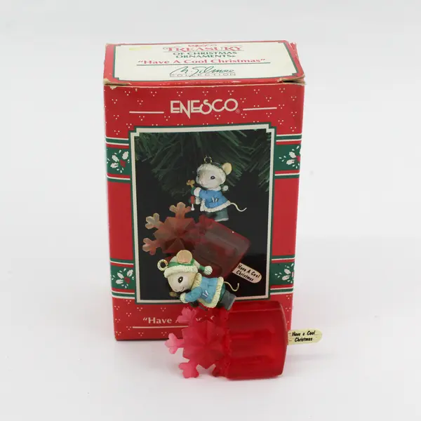 Vtg 1993  Enesco "Have A Cool Christmas" Limited Edition Ornament  834467