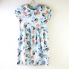 H.I.S. Bluey A-Line Cotton Blend Dress Girls' Large 10-12
