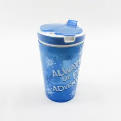 Zak Designs Olaf Sippy Cup w/ Snack Section Blue Toddler Leak-Resistant