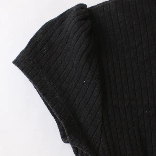 Wonder Nation Black and Brown Cheetah Print Short Sleeved Dress Girls' Med 7-8