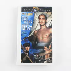 Vintage Two Years Before the Mast B&W VHS Tape, 1998
