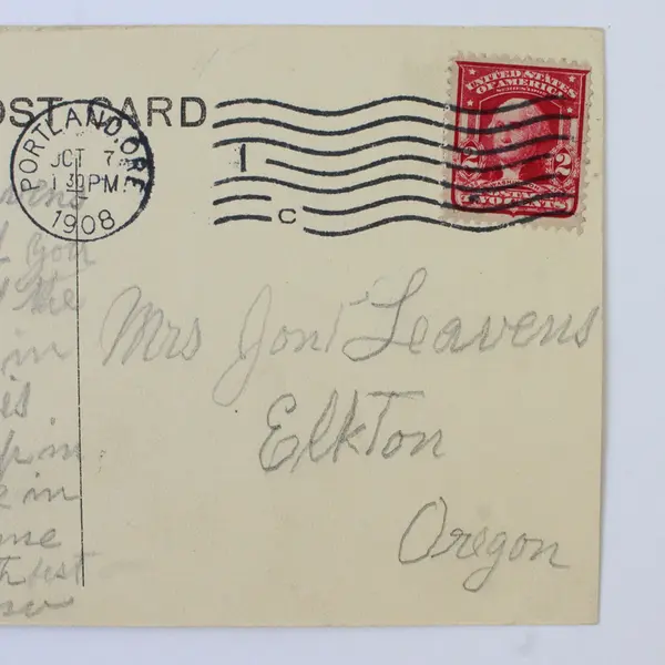 Vintage Good Samaritan Hospital Portland Oregon Litho Postcard 1908