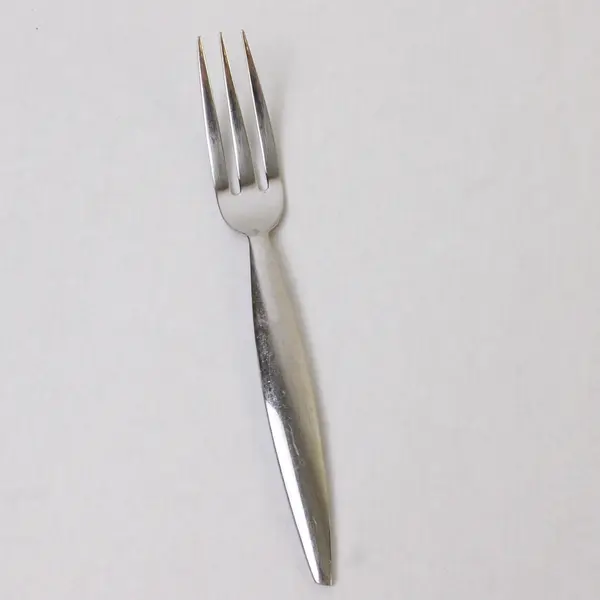 2 Pottery Barn PBN22 Pattern 18/8 Stainless Teaspoon Salad Fork Rare HTF Pat