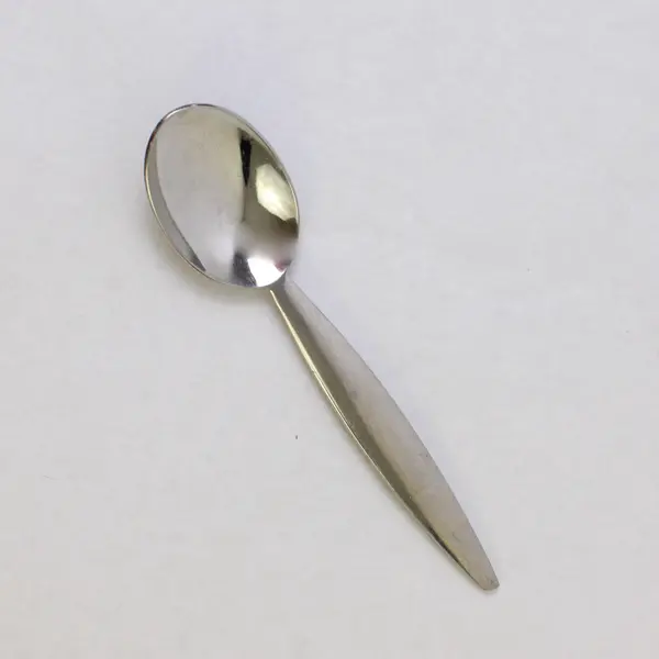 2 Pottery Barn PBN22 Pattern 18/8 Stainless Teaspoon Salad Fork Rare HTF Pat