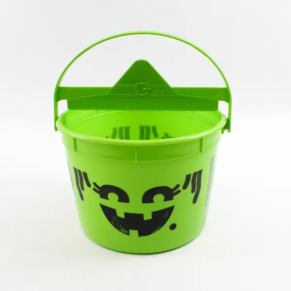 Lot of 2 McDonald's Boo Buckets Green Witch & White Mummy