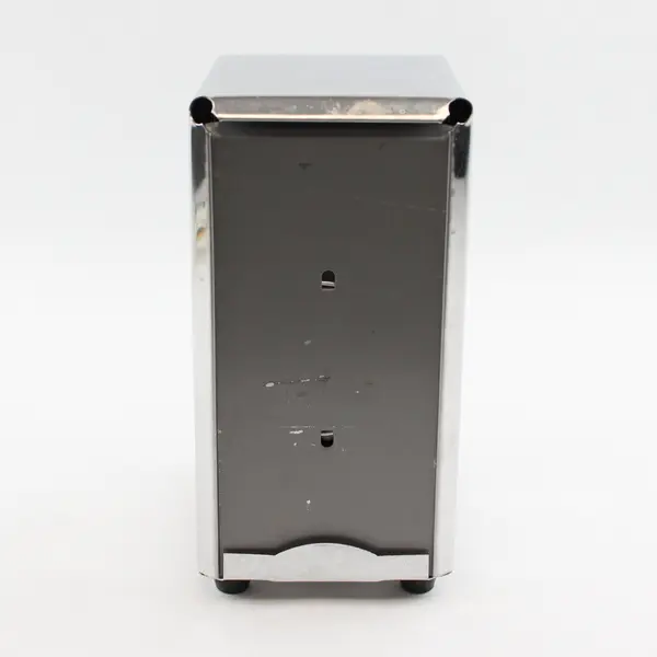 Tablecraft Silver Color Metal Tall Fold Napkin Dispenser Holder 7.75" Tall