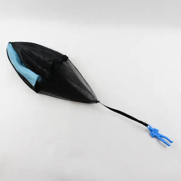 Lot of 6 Small Toys Mixed Lot  Parachute Guy-Stress Ball- Etc...