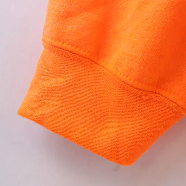 Northwest Earthmovers Inc. Bright Orange Hoodie Men's XL