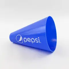 Blue Pepsi Plastic Megaphone Collectible Vintage Soda Advertising