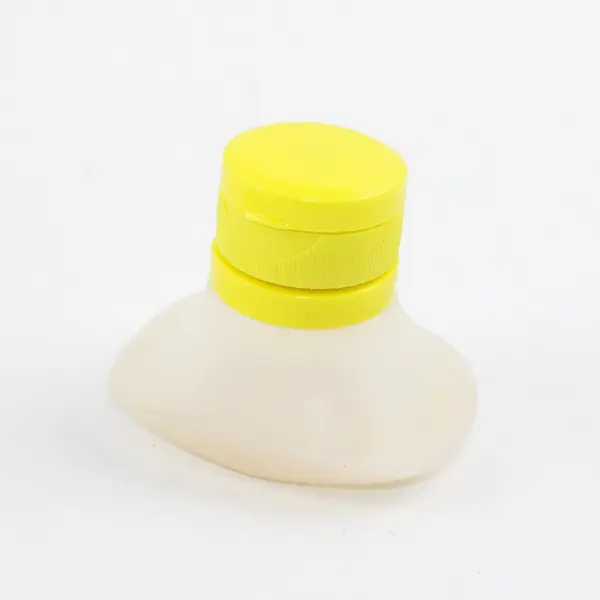 Lot of 2 Silicone Travel Bottles Reusable for Toiletries & Condiments