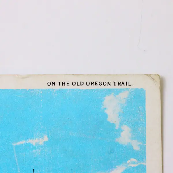 Hotel Astoria Oregon On The Old Oregon Trail Color Litho Postcard 1920s 