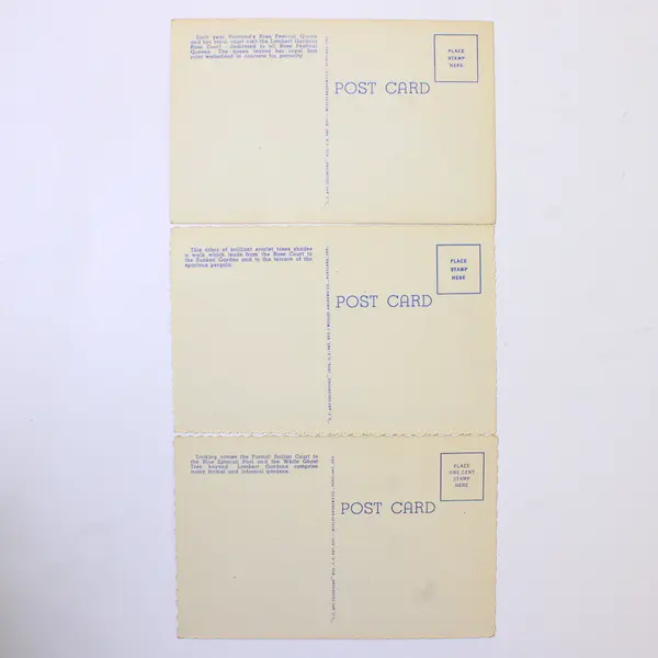 Lot Of 3 Lambert Gardens Portland Oregon Color Litho Postcards Andrews