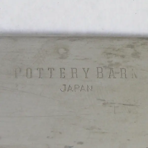 Pottery Barn Flatware Bevel Pattern 18/8 SS Dinner Knife 9.25" Very Rare HTF