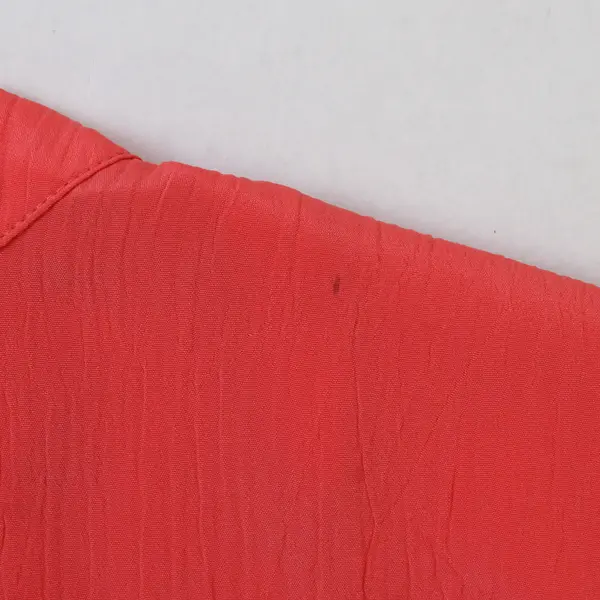 Vintage Karen Scott Women's 16 Salmon Pink Button Down Tunic Blouse