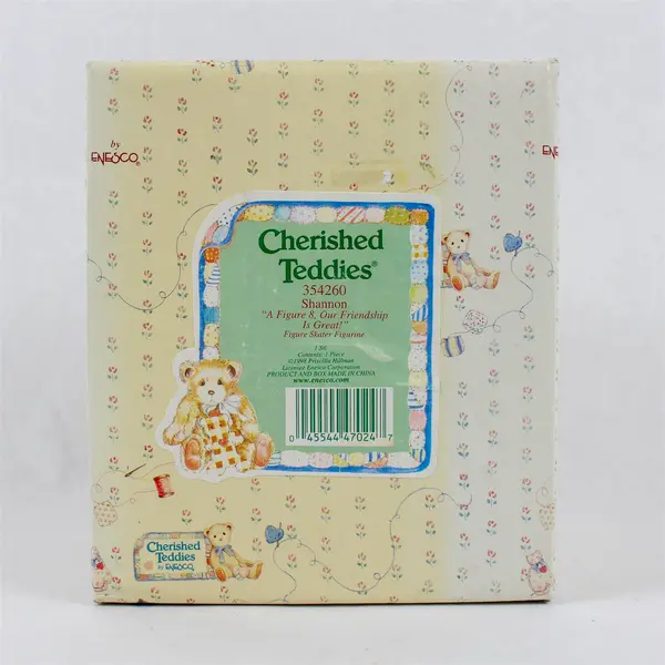 Cherished Teddies Shannon A Figure 8 Our Friendship #354260 Resin Bear